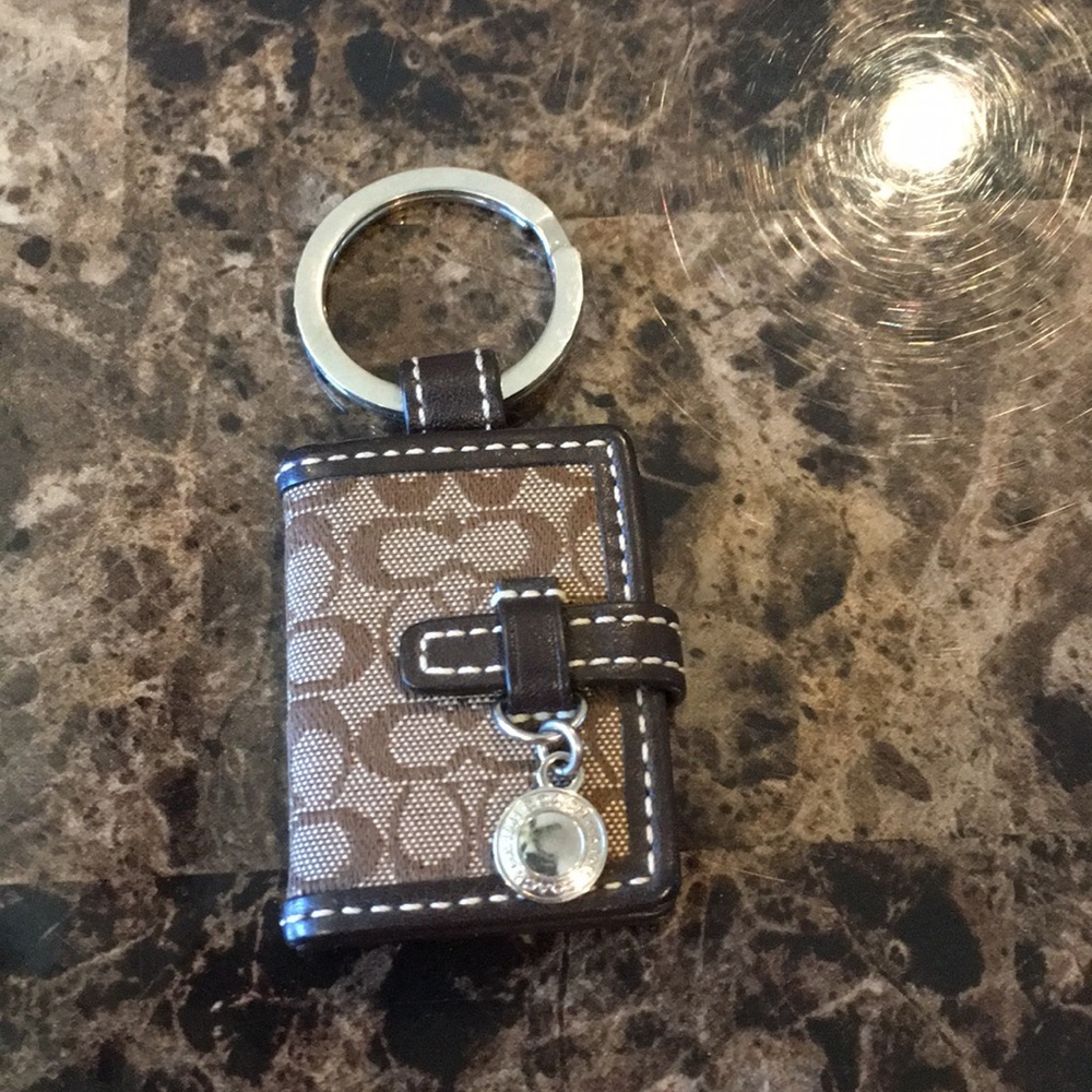 Coach Keychain Picture Holder Frame Mini Wallet